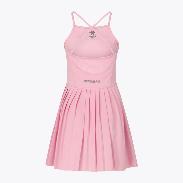 Osaka Women Pleated Tech Dress #FondantPink