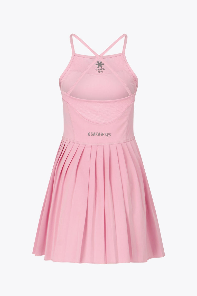 Osaka Women Pleated Tech Dress | Fondant Pink