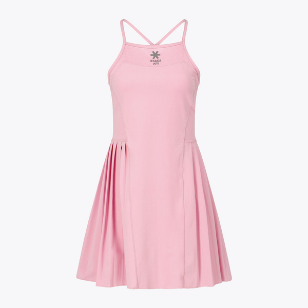 Osaka Women Pleated Tech Dress #FondantPink