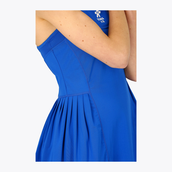 Osaka Women Pleated Tech Dress #PrincessBlue