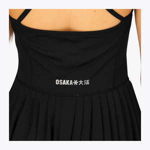 Osaka Women Pleated Tech Dress #Black