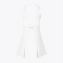 Osaka World Floucy Dress #White | Back of dress 