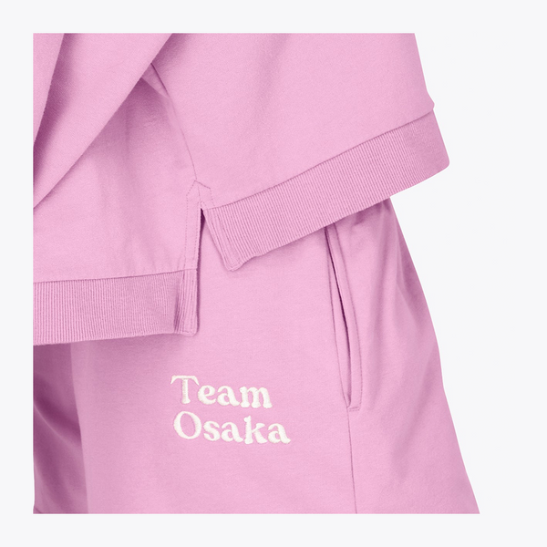 Osaka Women Cropped Sweater #BegoniaPink
