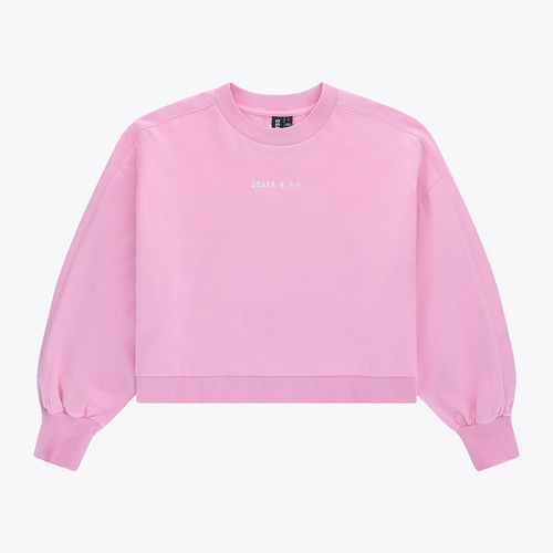 Osaka Women Cropped Sweater #BegoniaPink