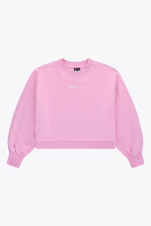 Osaka Women Cropped Sweater | Begonia Pink