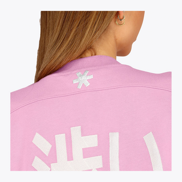 Osaka Women Cropped Sweater #BegoniaPink