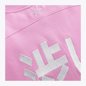 Osaka Women Cropped Sweater #BegoniaPink