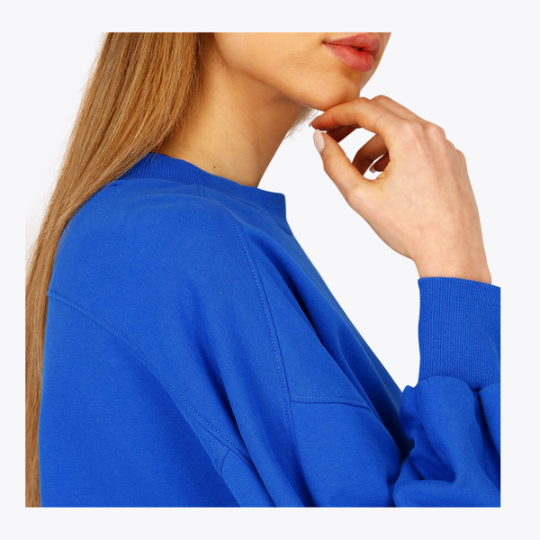 Osaka Women Cropped Sweater #PrincessBlue