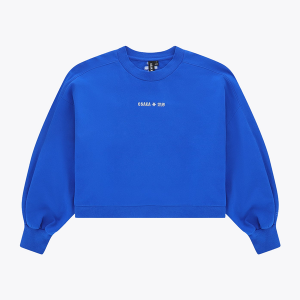 Osaka Women Cropped Sweater #PrincessBlue
