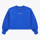 Osaka Women Cropped Sweater | Princess Blue