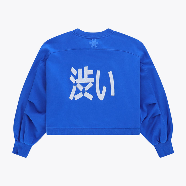 Osaka Women Cropped Sweater #PrincessBlue