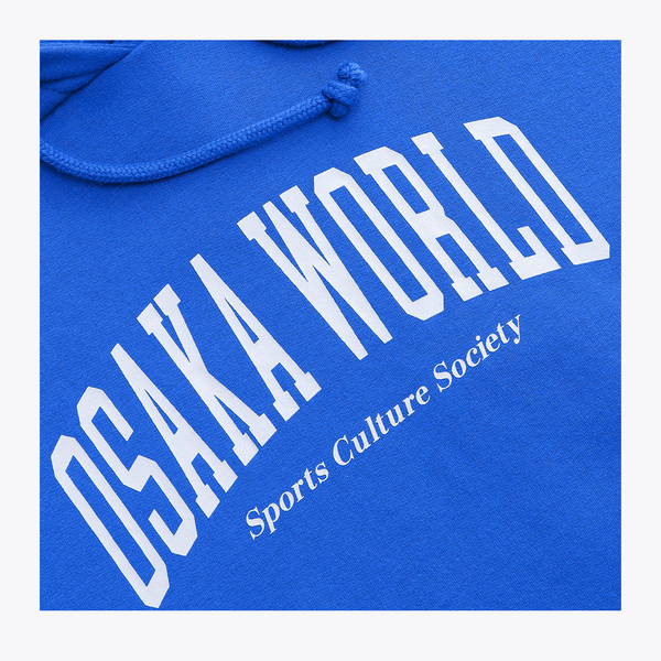 Osaka Women Cropped Hoodie #PincessBlue