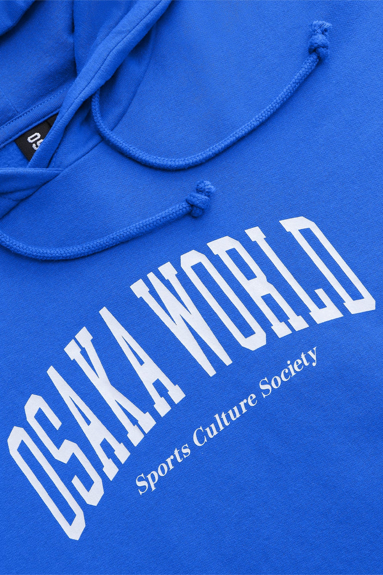 Osaka Women Cropped Hoodie | Princess Blue