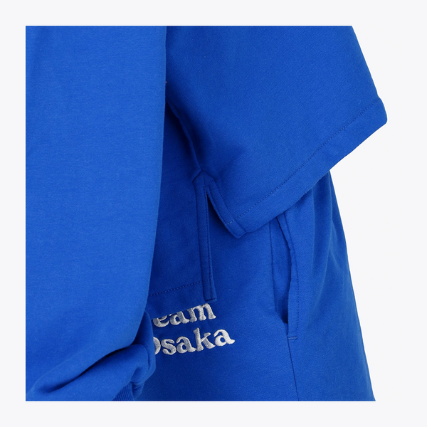 Osaka Women Cropped Hoodie #PincessBlue