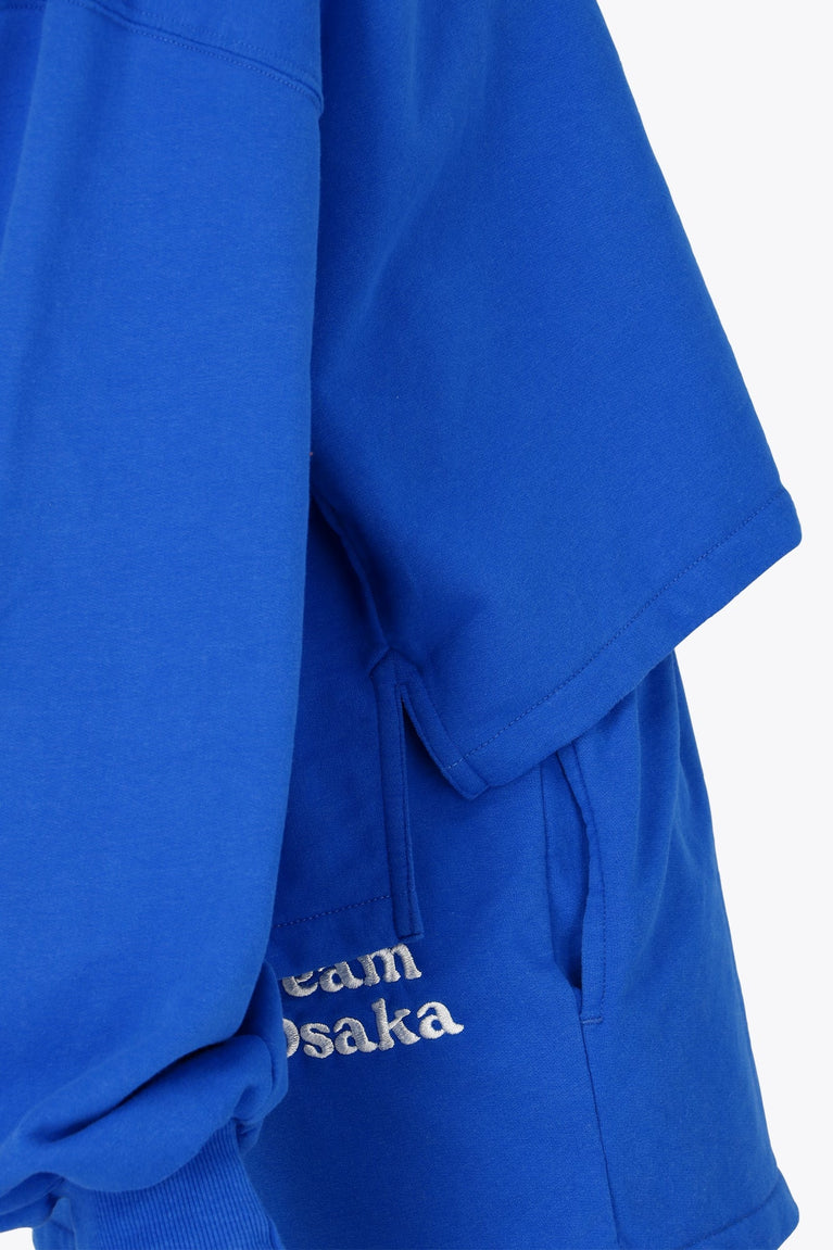 Osaka Women Cropped Hoodie | Princess Blue