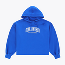 Osaka Women Cropped Hoodie #PincessBlue