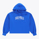 Osaka Women Cropped Hoodie | Princess Blue