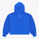 Osaka Women Cropped Hoodie | Princess Blue