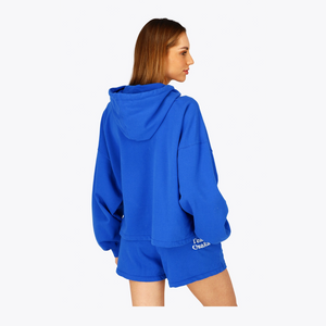 Osaka Women Cropped Hoodie #PincessBlue
