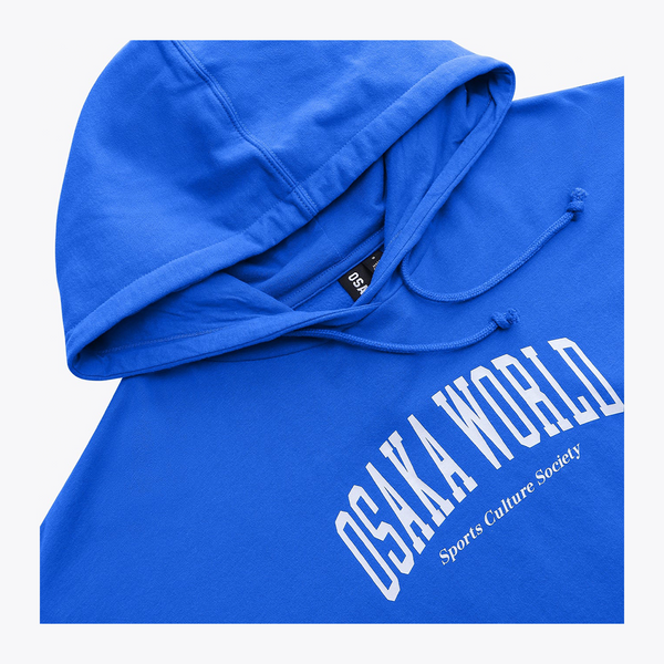 Osaka Women Cropped Hoodie #PincessBlue