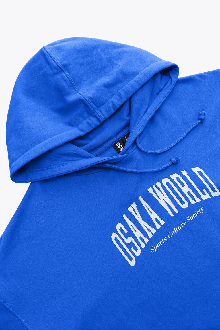 Osaka Women Cropped Hoodie | Princess Blue