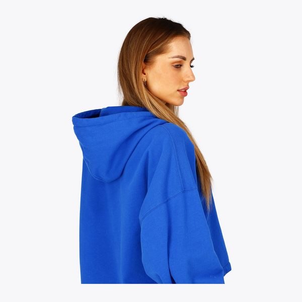 Osaka Women Cropped Hoodie #PincessBlue