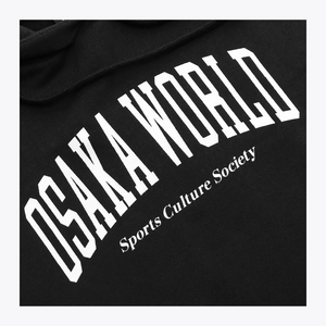 Osaka Women Cropped Hoodie #Black