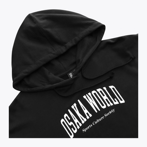 Osaka Women Cropped Hoodie #Black