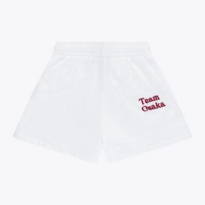 Osaka Women Shorts #White | back of short