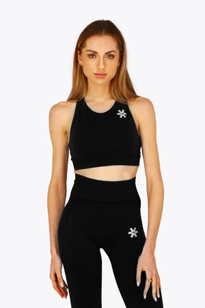 Osaka Women Tech Sports Bra | Faded Black