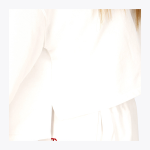 Osaka Women Cropped Hoodie #White