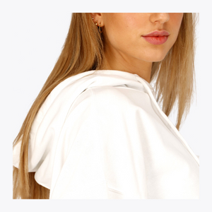 Osaka Women Cropped Hoodie #White