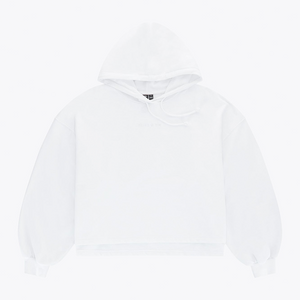 Osaka Women Cropped Hoodie #White