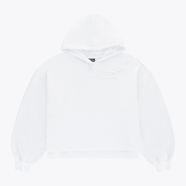 Osaka Women Cropped Hoodie #White