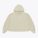 Osaka Women Cropped Hoodie #WarmGrey