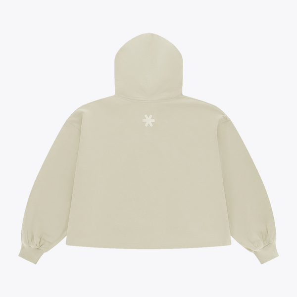 Osaka Women Cropped Hoodie #WarmGrey