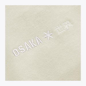 Osaka Women Cropped Hoodie #WarmGrey