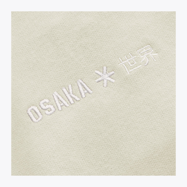 Osaka Women Cropped Hoodie #WarmGrey