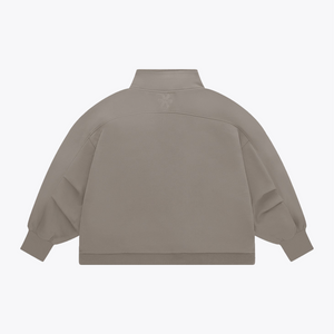 Osaka Women Cropped Half Zip Sweater #CloudBurst