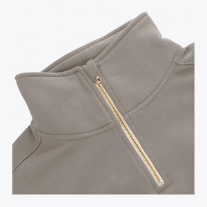 Osaka Women Cropped Half Zip Sweater #CloudBurst