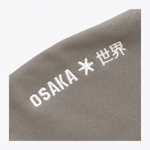 Osaka Women Cropped Full Zip Hoodie #Cloudburst