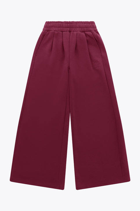 Osaka Women Sweatpants Wide Leg | Cherry Lacquer