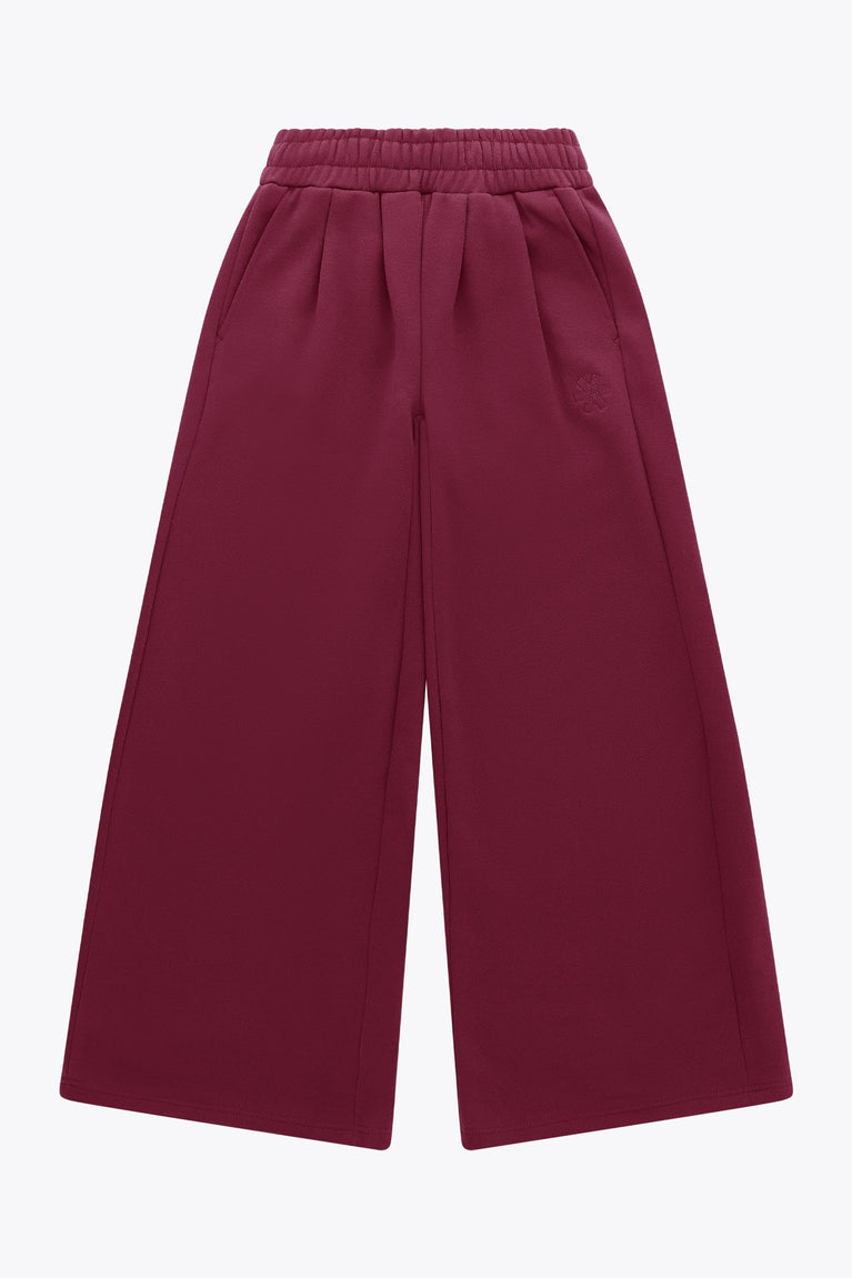 Osaka Women Sweatpants Wide Leg | Cherry Lacquer