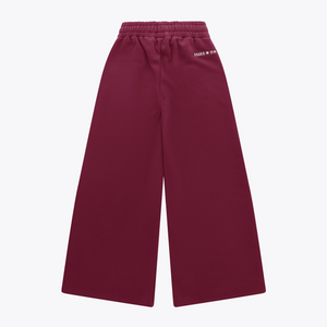 Osaka Women Wide Leg Sweatpants #CherryLacquer