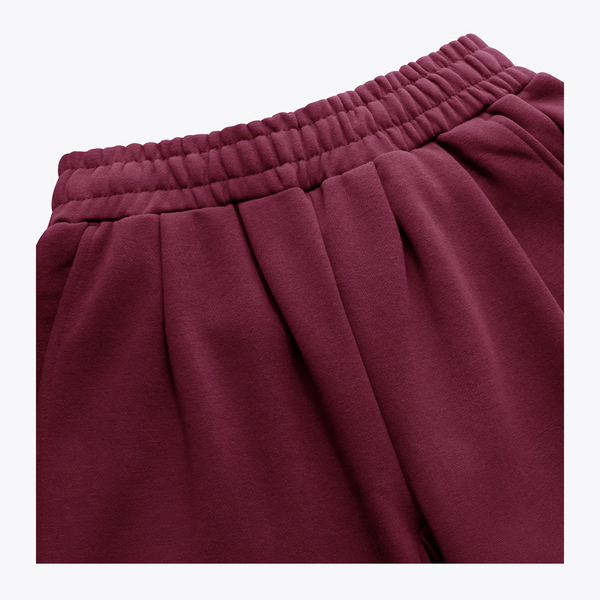 Osaka Women Wide Leg Sweatpants #CherryLacquer