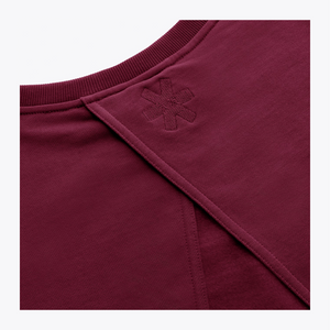 Osaka Women Crossed Back Sweater #CherryLacquer