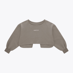 Osaka Women Crossed Back Sweater #Cloudburst