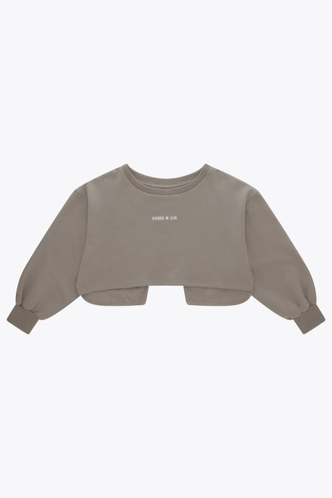 Osaka Women Crossed Back Sweater | Cloudburst