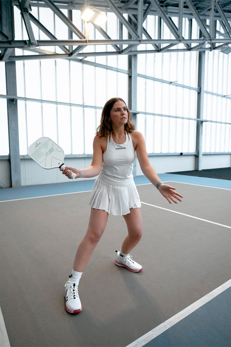 Osaka Women Pleated Skort | White