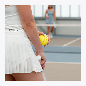 Osaka Women Pleated Skort #White